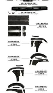 Jetour T2 Desert Eagle Conversion Kit for Jetour Traveler